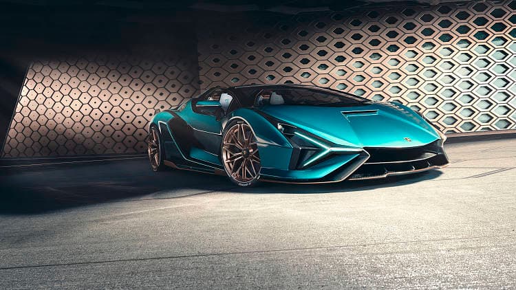 兰博基尼 Sian roadster 高清全屏壁纸
