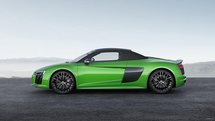 奥迪 R8 spyder v10 plus 高清全屏壁纸