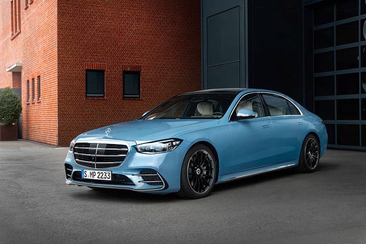 奔驰 S级 580e lang amg line manufaktur 高清全屏壁纸