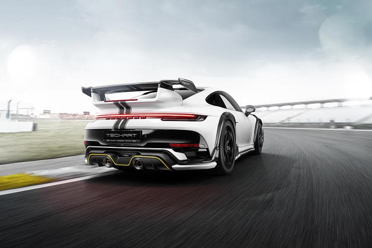 保时捷 911 TECHART GTstreet R 高清手机竖屏壁纸
