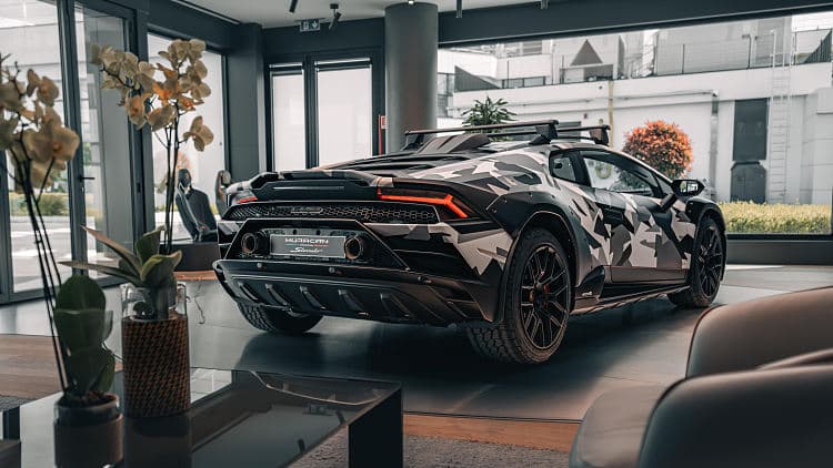 兰博基尼 Huracán sterrato all terrain ad personam 高清全屏壁纸