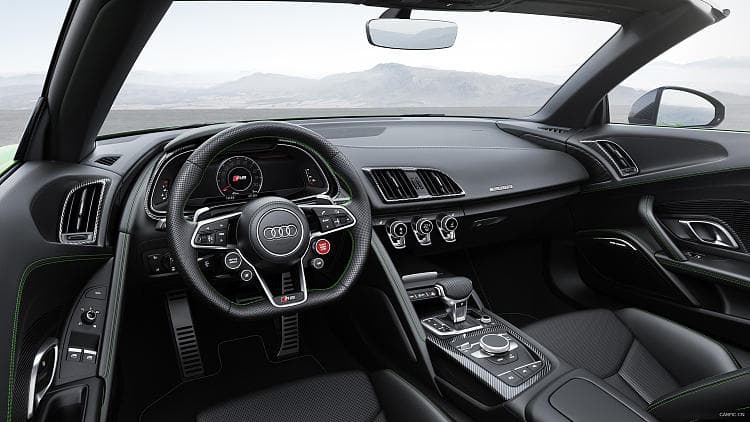 奥迪 R8 spyder v10 plus 高清全屏壁纸
