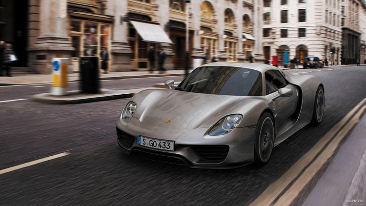 保时捷 918 spyder 高清全屏壁纸