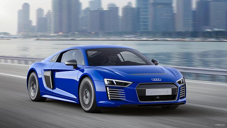 奥迪 R8 e-tron piloted driving 高清全屏壁纸