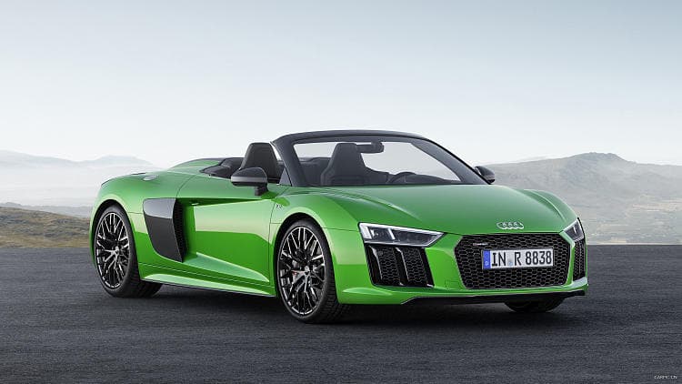 奥迪 R8 spyder v10 plus 高清全屏壁纸