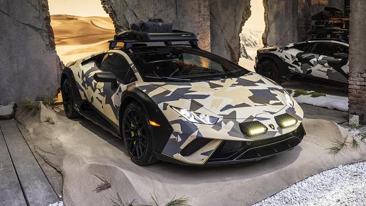 兰博基尼 Huracán sterrato all terrain ad personam 高清全屏壁纸