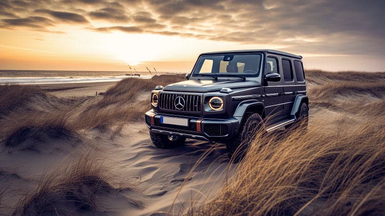 奔驰 AMG G 63 高清全屏壁纸