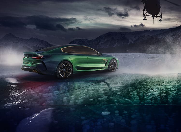 宝马 M8 gran coupe concept 高清全屏壁纸