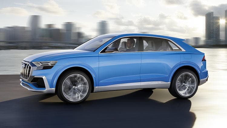 奥迪 Q8 concept 高清全屏壁纸