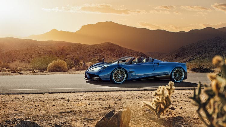 帕加尼 Huayra roadster 高清全屏壁纸