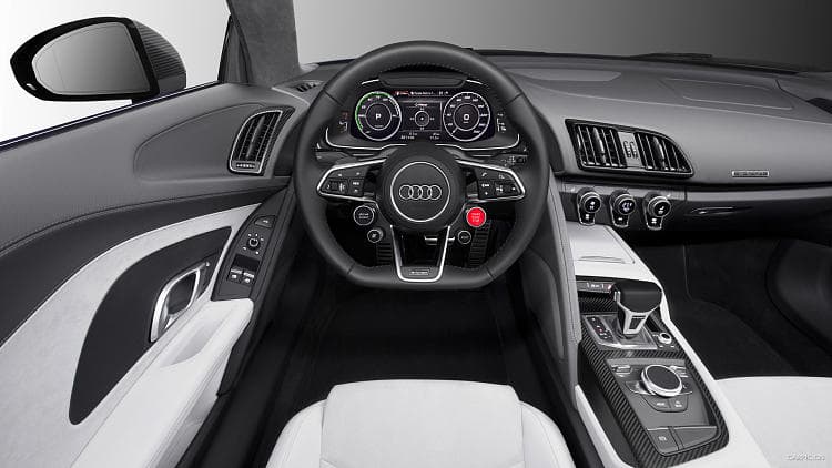 奥迪 R8 e-tron piloted driving 高清全屏壁纸