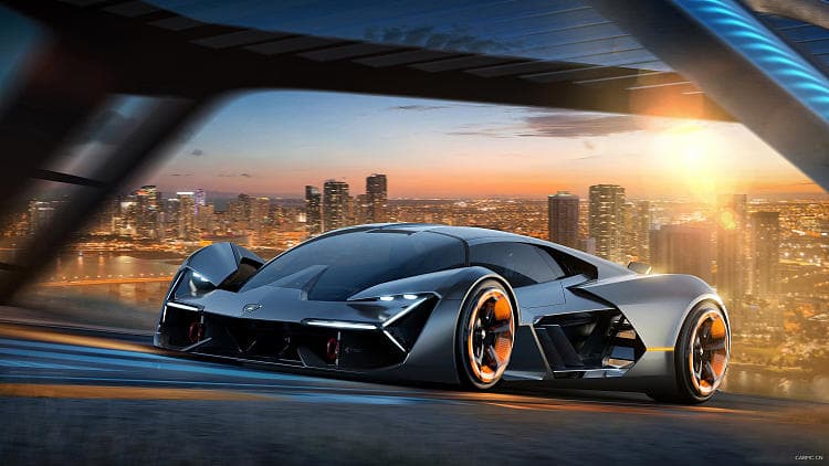 兰博基尼 Terzo Millennio concept 高清全屏壁纸