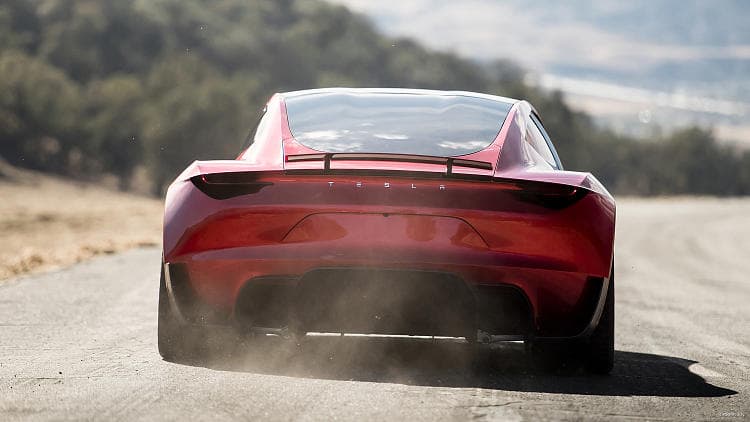 特斯拉 Roadster  高清全屏壁纸