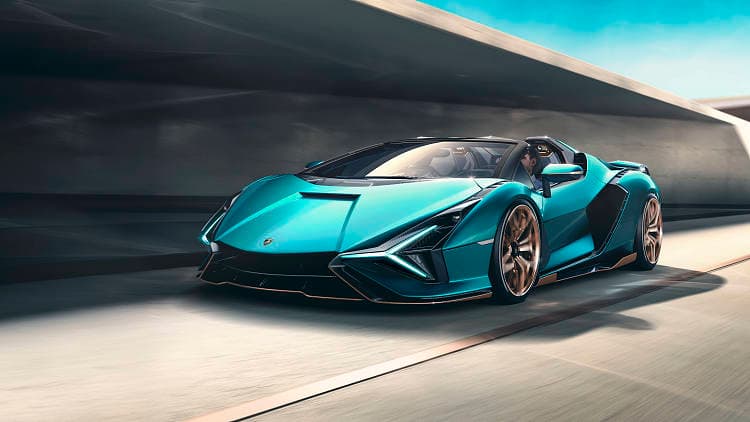 兰博基尼 Sian roadster 高清全屏壁纸