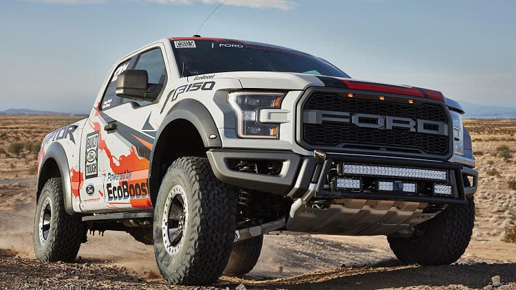 福特 F150 猛禽 race truck 高清全屏壁纸