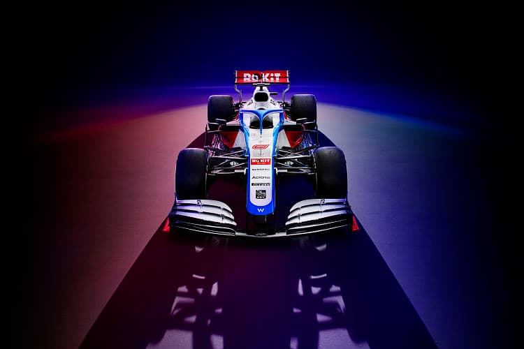 F1 威廉姆斯 fw43 2020赛季 高清全屏壁纸
