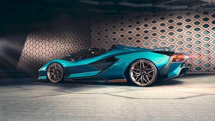 兰博基尼 Sian roadster 高清全屏壁纸