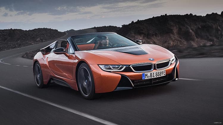 宝马 i8 roadster 高清全屏壁纸