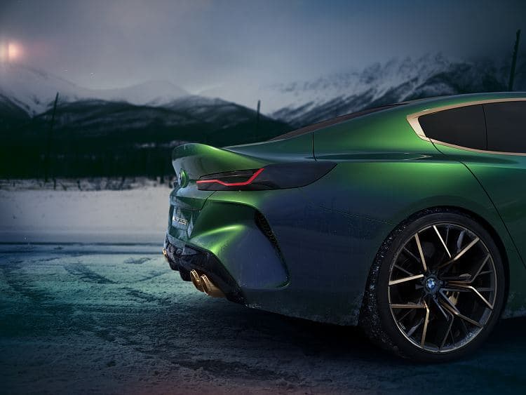 宝马 M8 gran coupe concept 高清全屏壁纸