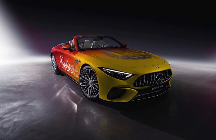 奔驰 AMG SL 63 4matic palace skateboards art car 高清全屏壁纸