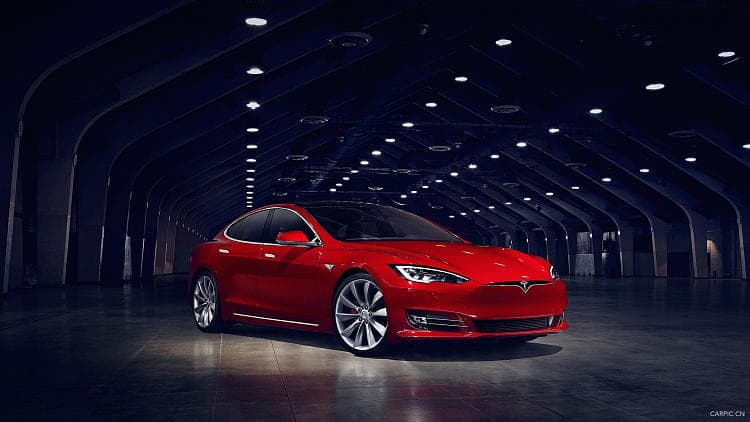 特斯拉 Model S  高清全屏壁纸