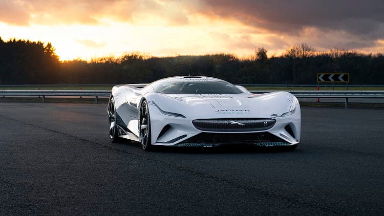 捷豹 Vision Gran Turismo SV 高清全屏壁纸