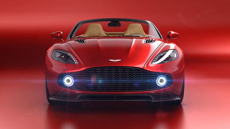 阿斯顿·马丁 Vanquish Zagato Volante 高清全屏壁纸