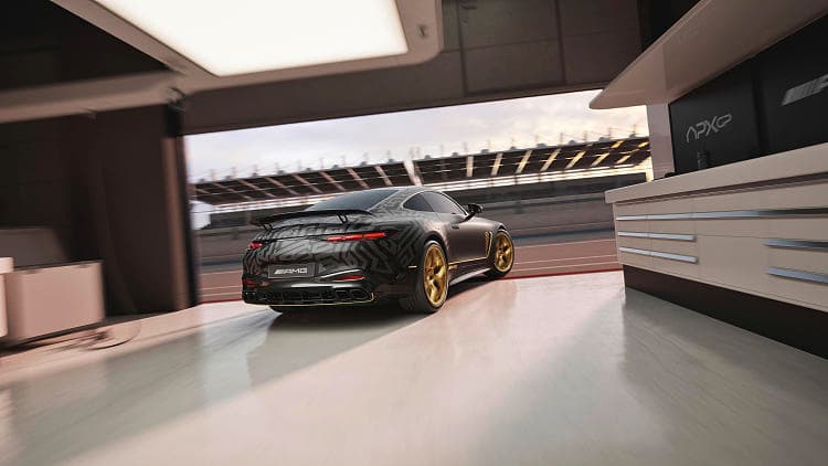 奔驰 AMG GT F1电影特别版 高清全屏壁纸