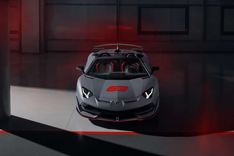 兰博基尼 Aventador SVJ ROADSTER 高清手机竖屏壁纸
