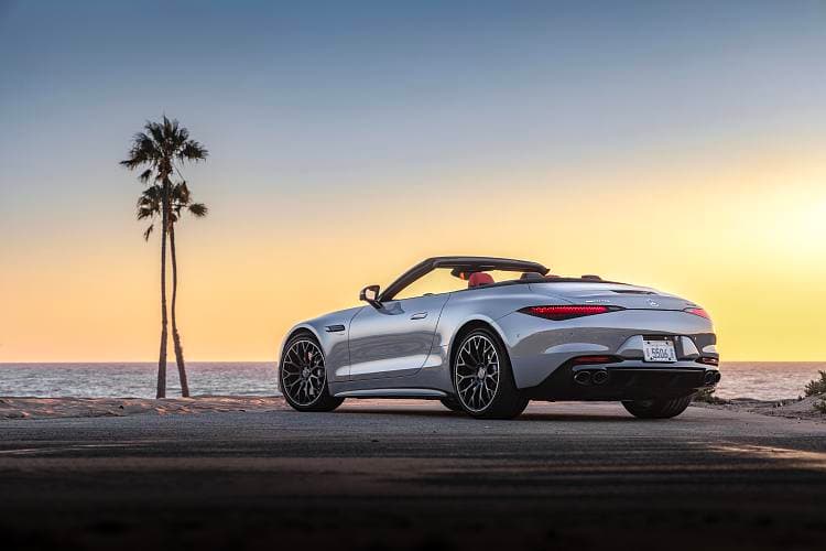 奔驰 AMG SL 43 高清全屏壁纸