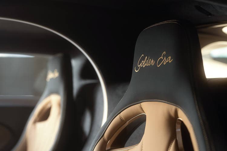 布加迪 Chiron super sport golden era 高清全屏壁纸