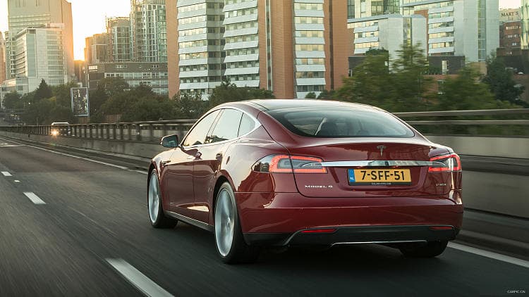 特斯拉 Model S  高清全屏壁纸