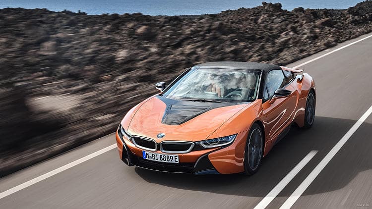 宝马 i8 roadster 高清全屏壁纸
