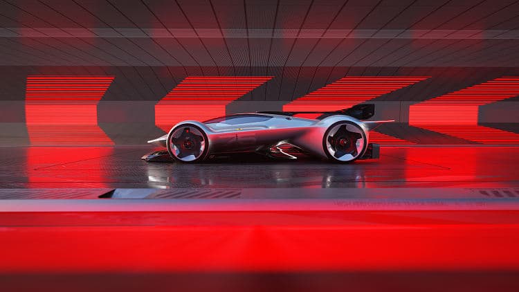 法拉利 概念车 vision gran turismo 高清全屏壁纸
