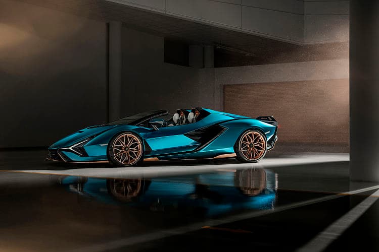 兰博基尼 Sian roadster 高清全屏壁纸