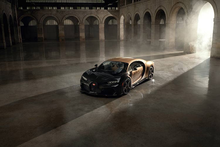 布加迪 Chiron super sport golden era 高清全屏壁纸
