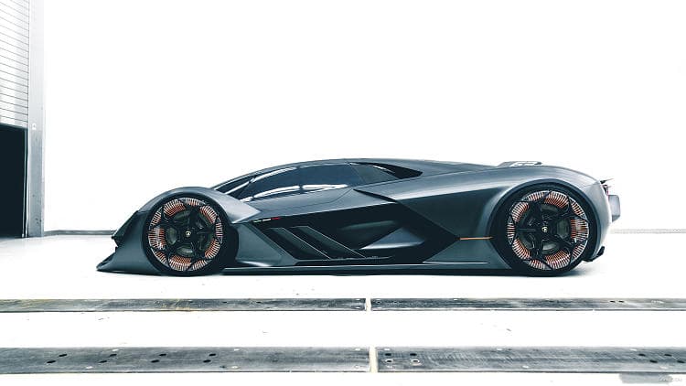 兰博基尼 Terzo Millennio concept 高清全屏壁纸