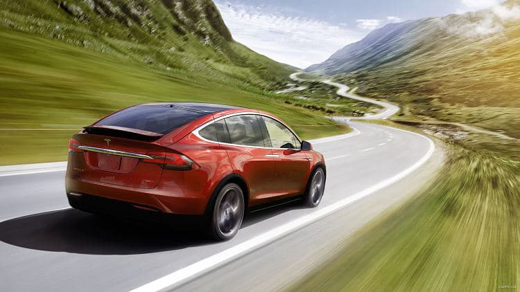 特斯拉 Model X  高清全屏壁纸