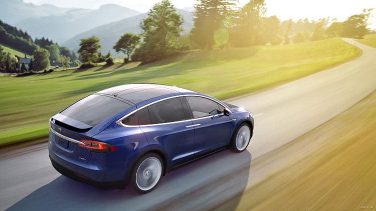 特斯拉 Model X  高清全屏壁纸
