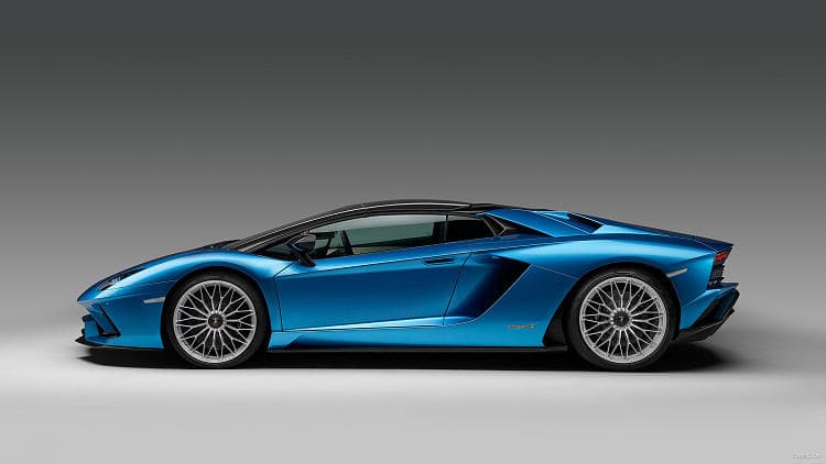 兰博基尼 Aventador s roadster 高清全屏壁纸