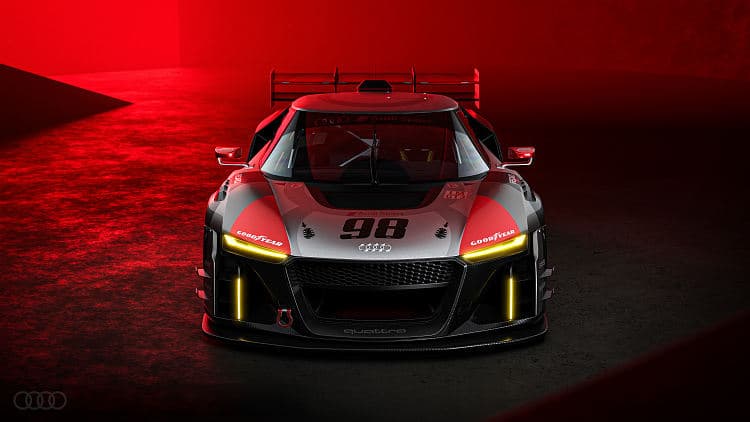 奥迪 R8 Lms 高清全屏壁纸