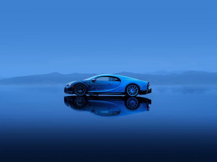 布加迪 Chiron super sport l ultime 高清全屏壁纸