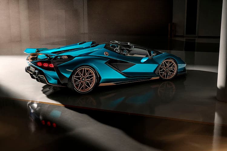 兰博基尼 Sian roadster 高清全屏壁纸