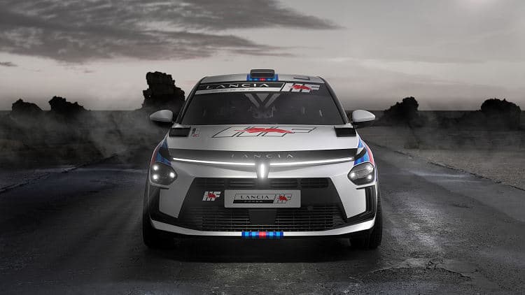 蓝旗亚 Ypsilon rally 4 hf 高清全屏壁纸