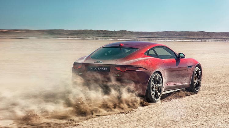 捷豹 F-TYPE r coupe awd 高清全屏壁纸