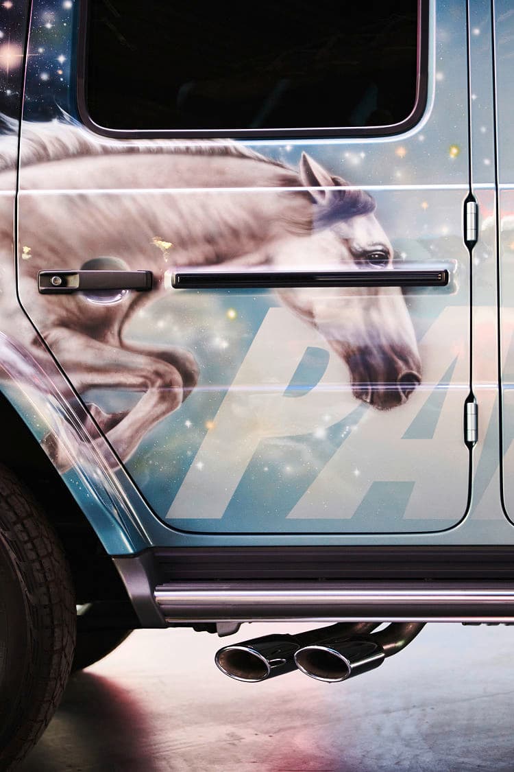 奔驰 AMG G 63 palace skateboards art car 高清全屏壁纸