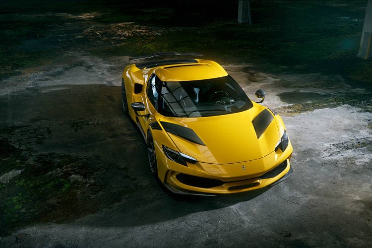 法拉利 296 gtb n-largo novitec 高清全屏壁纸