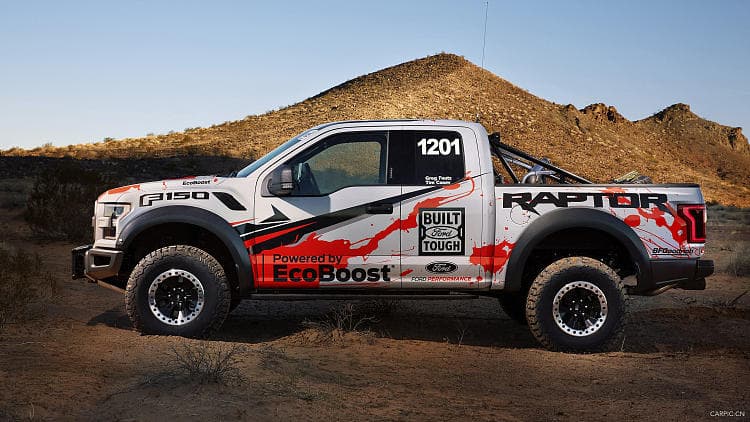 福特 F150 猛禽 race truck 高清全屏壁纸