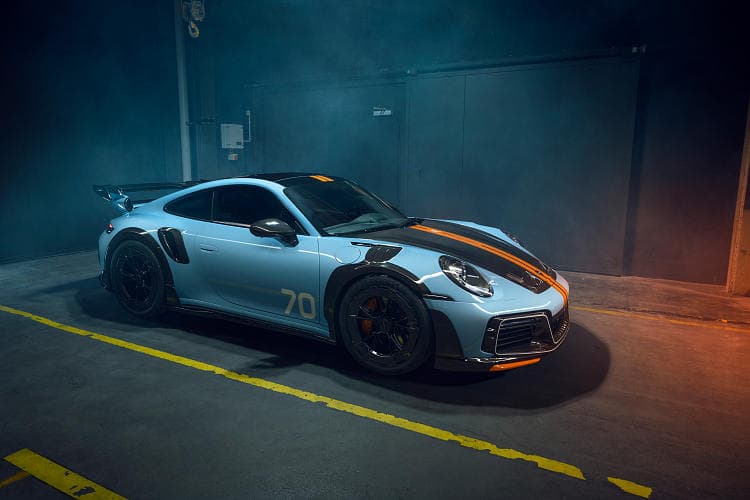 保时捷 911 TECHART GTstreet R 高清手机竖屏壁纸