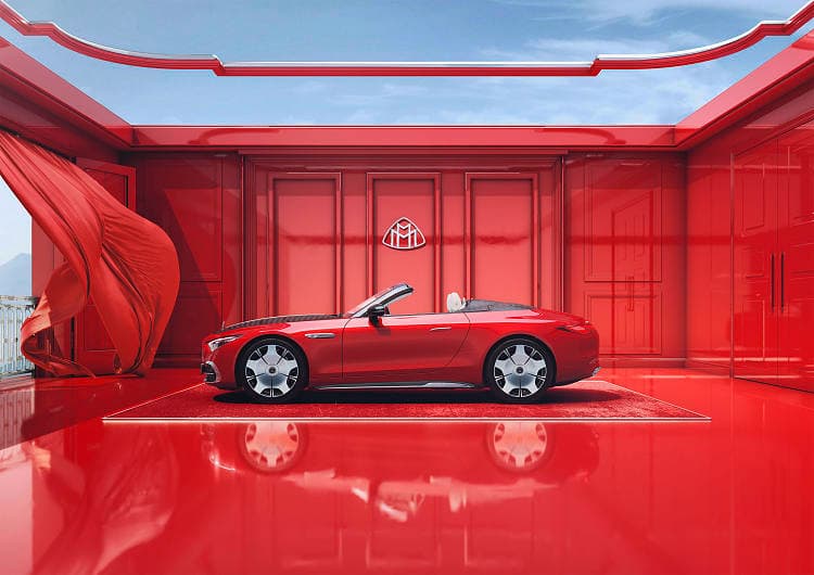 奔驰 迈巴赫 SL 680 monogram series 高清全屏壁纸